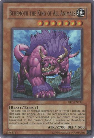 Behemoth the King of All Animals [DR3-EN134] Super Rare - Yu-Gi-Oh! - Card Brawlers | Quebec | Canada |
