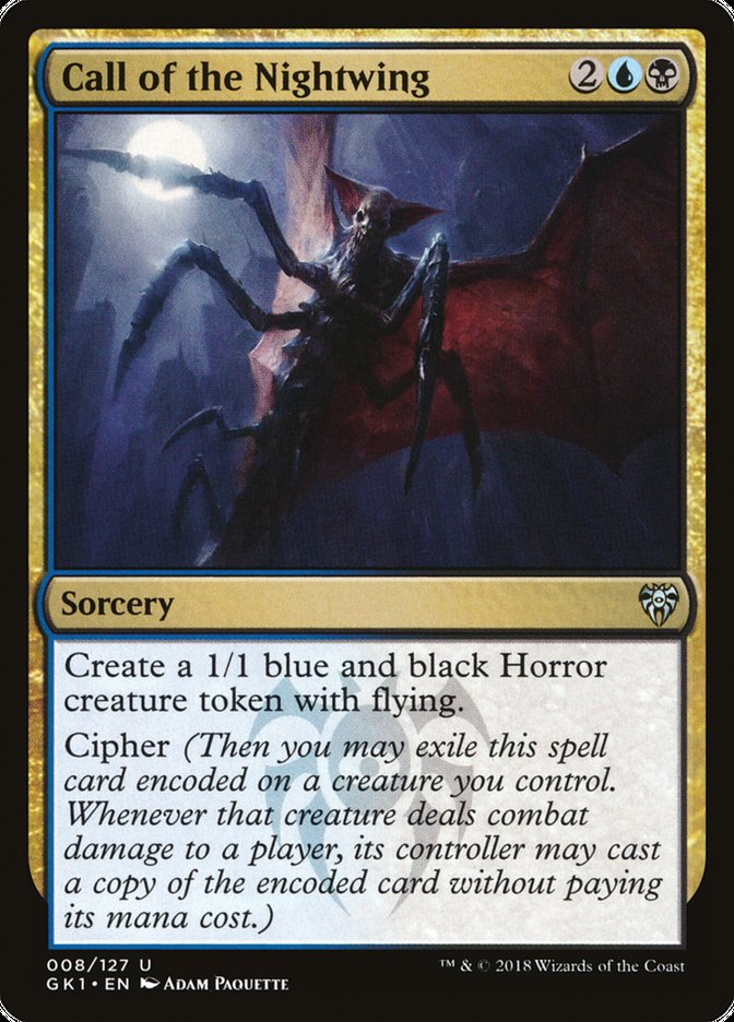 Call of the Nightwing [Guilds of Ravnica Guild Kit] - Magic: The Gathering - Card Brawlers | Quebec | Canada |