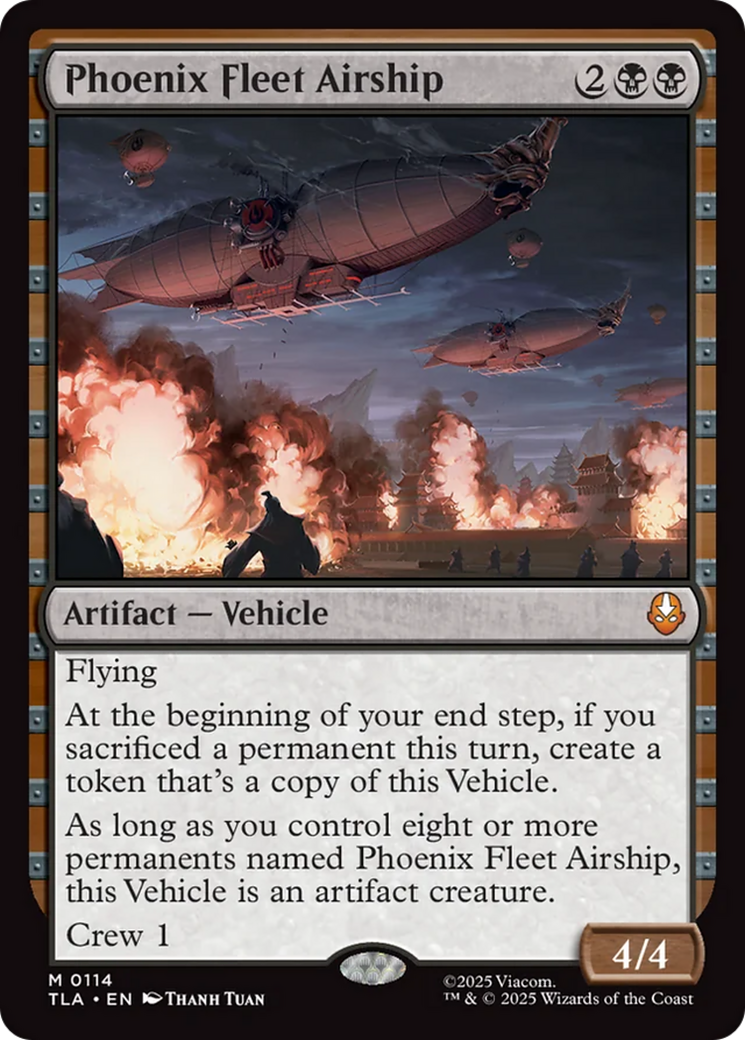 Phoenix Fleet Airship [Avatar: The Last Airbender] - Magic: The Gathering - Card Brawlers | Quebec | Canada |