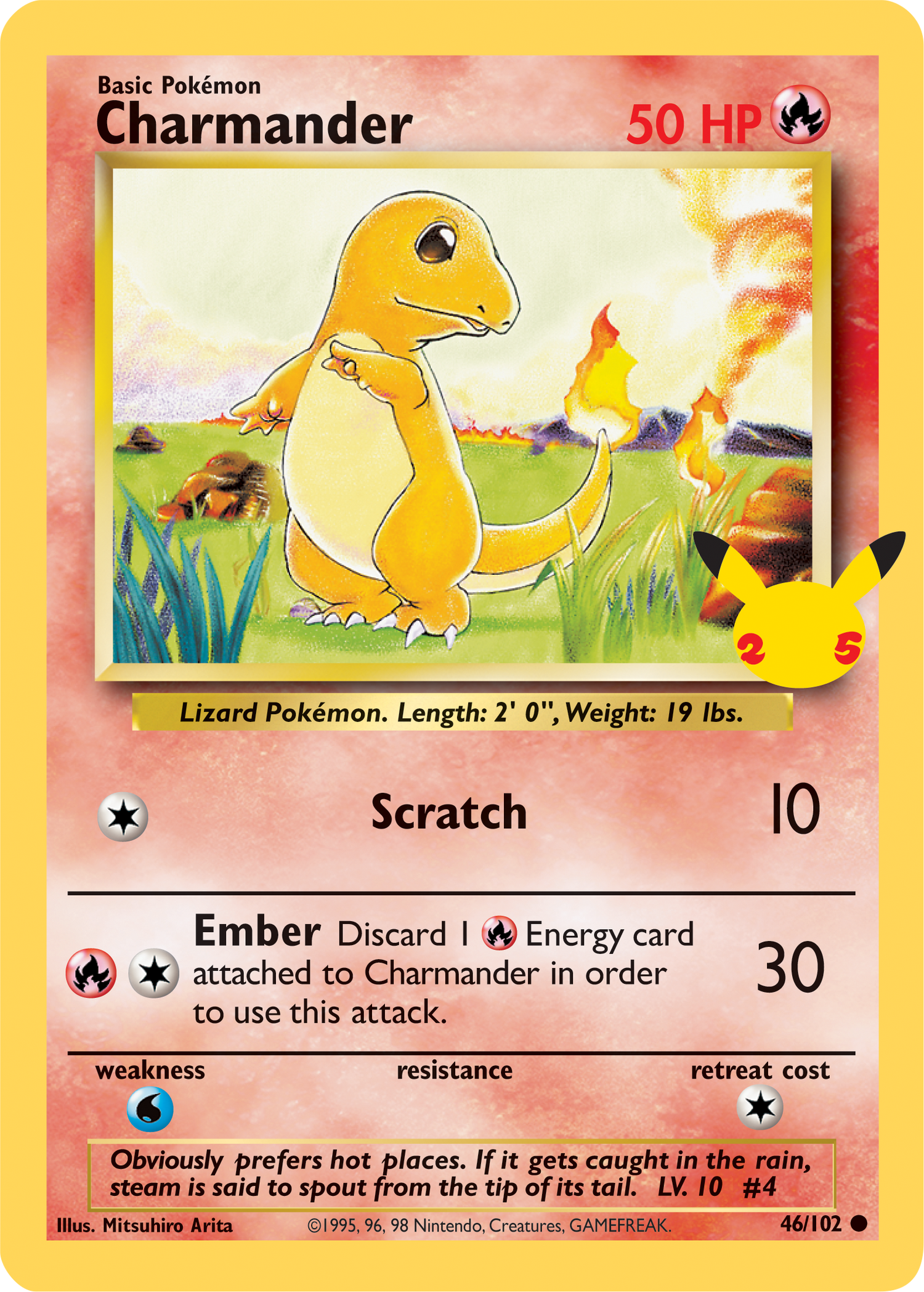 Charmander (46/102) (Jumbo Card) [First Partner Pack] - Pokémon - Card Brawlers | Quebec | Canada |