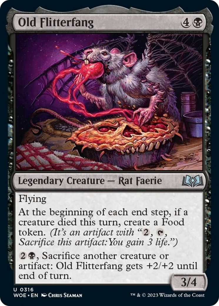 Old Flitterfang [Wilds of Eldraine] - Magic: The Gathering - Card Brawlers | Quebec | Canada |
