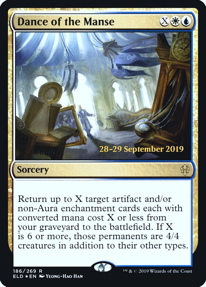 Dance of the Manse [Throne of Eldraine Prerelease Promos] - Magic: The Gathering - Card Brawlers | Quebec | Canada |