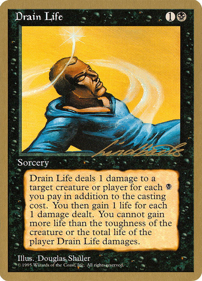 Drain Life (Leon Lindback) [Pro Tour Collector Set] - Magic: The Gathering - Card Brawlers | Quebec | Canada |