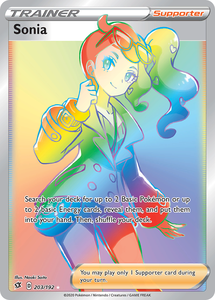 Sonia (203/192) [Sword & Shield: Rebel Clash] - Pokémon - Card Brawlers | Quebec | Canada |