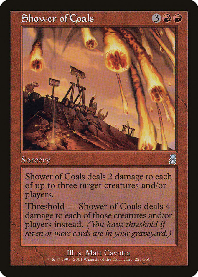 Shower of Coals [Odyssey] - Magic: The Gathering - Card Brawlers | Quebec | Canada |