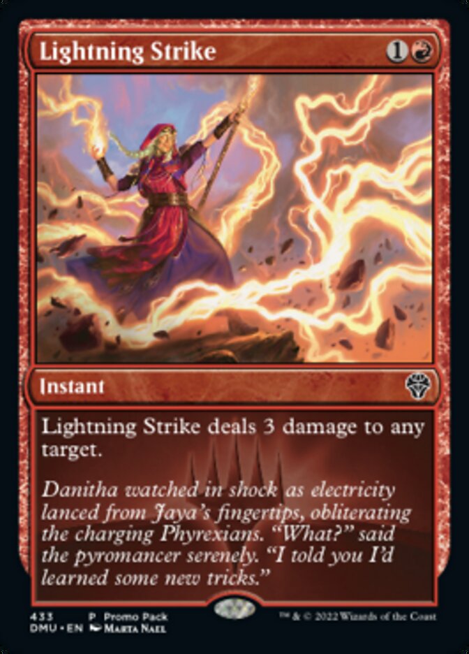 Lightning Strike (Promo Pack) [Dominaria United Promos] - Magic: The Gathering - Card Brawlers | Quebec | Canada |