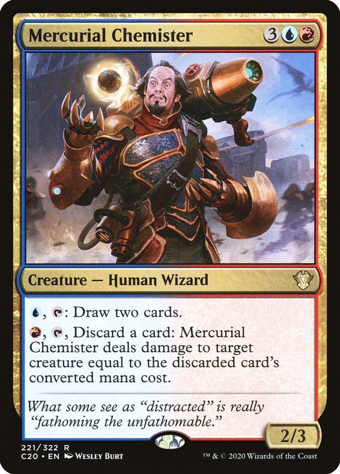 Mercurial Chemister [Commander 2020] - Magic: The Gathering - Card Brawlers | Quebec | Canada |
