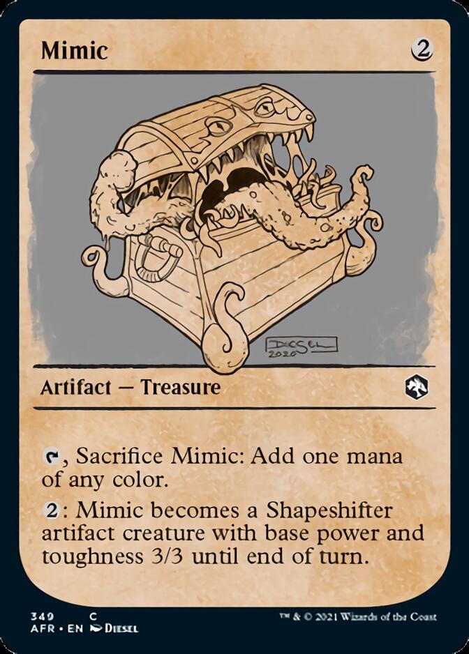 Mimic (Showcase) [Dungeons & Dragons: Adventures in the Forgotten Realms] - Magic: The Gathering - Card Brawlers | Quebec | Canada |