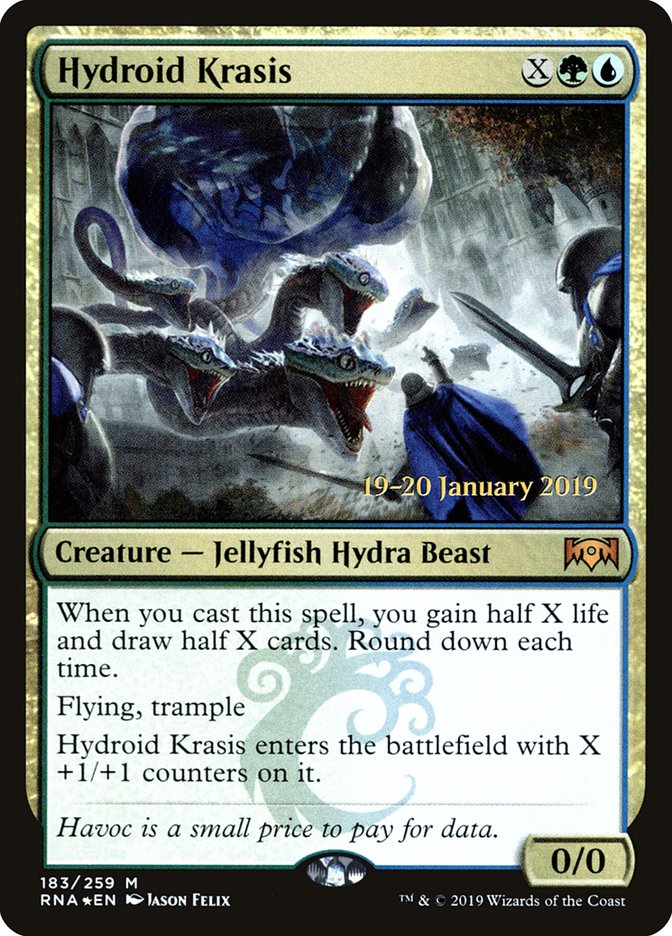 Hydroid Krasis [Ravnica Allegiance Prerelease Promos] - Magic: The Gathering - Card Brawlers | Quebec | Canada |