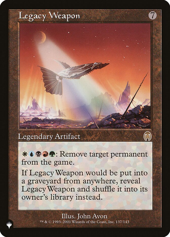 Legacy Weapon [The List] - Magic: The Gathering - Card Brawlers | Quebec | Canada |