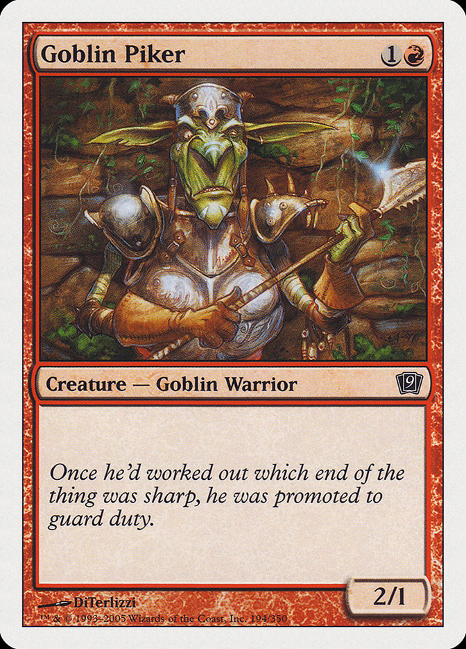 Goblin Piker [Ninth Edition] - Magic: The Gathering - Card Brawlers | Quebec | Canada |