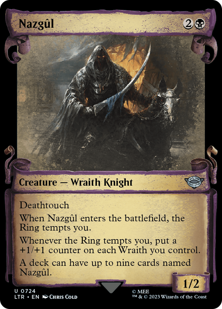 Nazgul (0724) [The Lord of the Rings: Tales of Middle-Earth Showcase Scrolls] - Magic: The Gathering - Card Brawlers | Quebec | Canada |