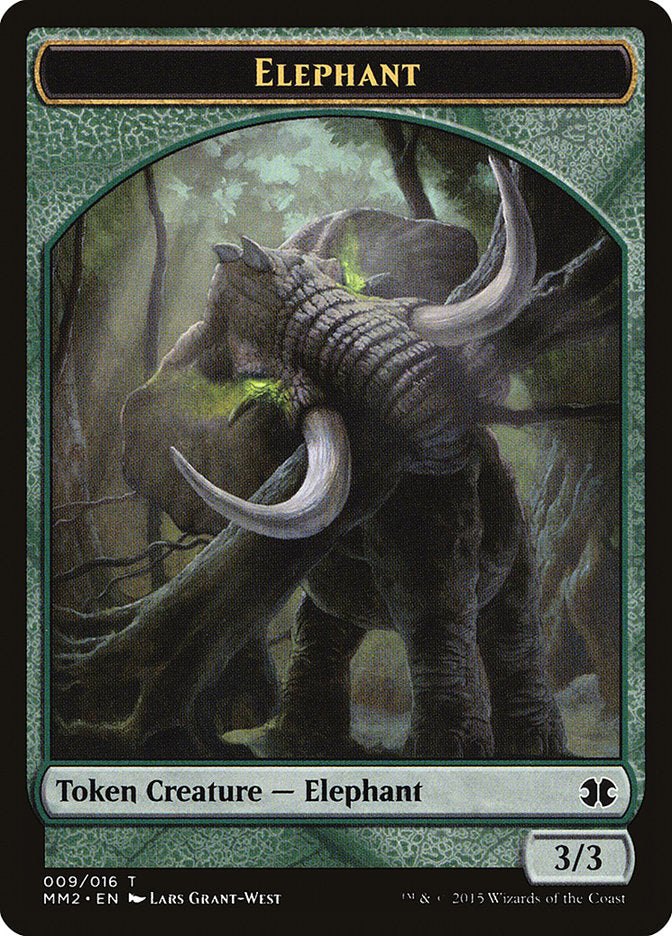 Elephant Token [Modern Masters 2015 Tokens] - Magic: The Gathering - Card Brawlers | Quebec | Canada |