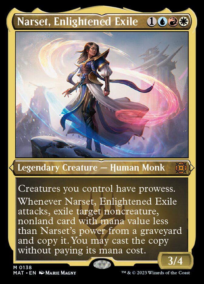 Narset, Enlightened Exile (Foil Etched) [March of the Machine: The Aftermath] - Magic: The Gathering - Card Brawlers | Quebec | Canada |