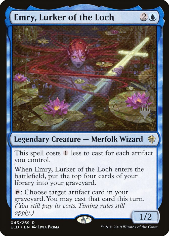 Emry, Lurker of the Loch (Promo Pack) [Throne of Eldraine Promos] - Magic: The Gathering - Card Brawlers | Quebec | Canada |