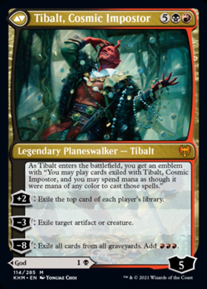 Valki, God of Lies // Tibalt, Cosmic Impostor [Kaldheim] - Magic: The Gathering - Card Brawlers | Quebec | Canada |