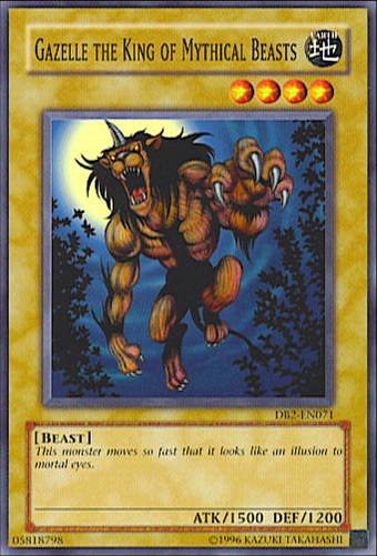 Gazelle the King of Mythical Beasts [DB2-EN071] Common - Yu-Gi-Oh! - Card Brawlers | Quebec | Canada |