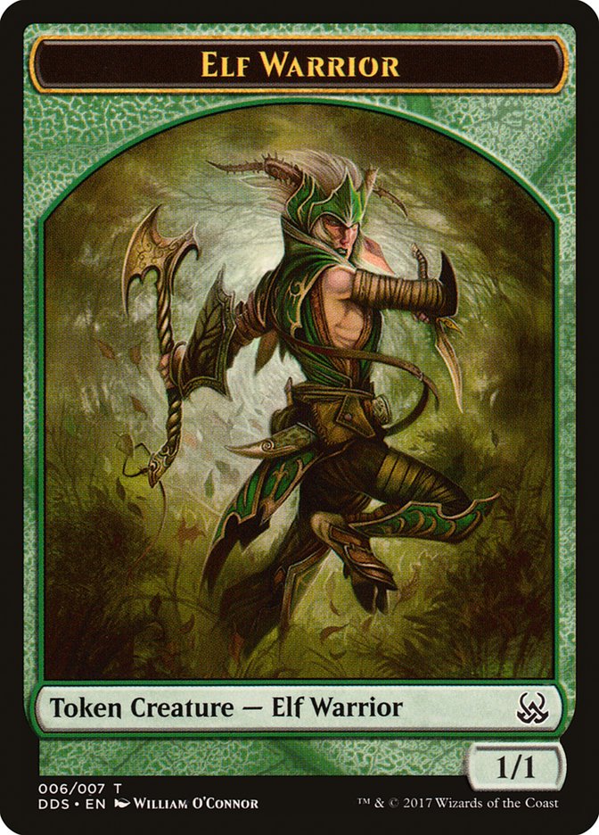 Elf Warrior Token [Duel Decks: Mind vs. Might Tokens] - Magic: The Gathering - Card Brawlers | Quebec | Canada |