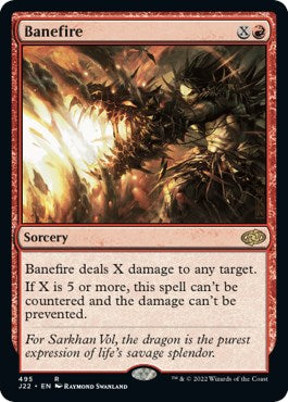 Banefire [Jumpstart 2022] - Magic: The Gathering - Card Brawlers | Quebec | Canada |