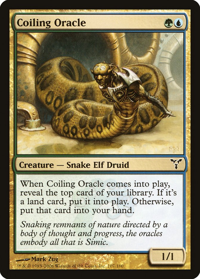 Coiling Oracle [Dissension] - Magic: The Gathering - Card Brawlers | Quebec | Canada |