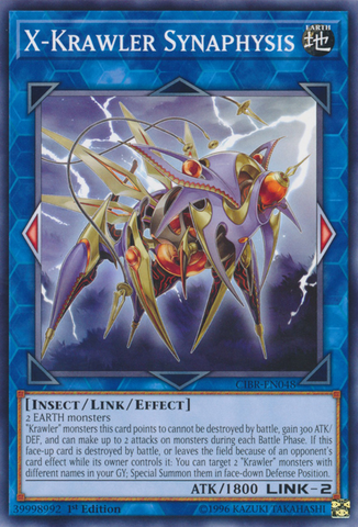 X-Krawler Synaphysis [CIBR-EN048] Common - Yu-Gi-Oh! - Card Brawlers | Quebec | Canada |