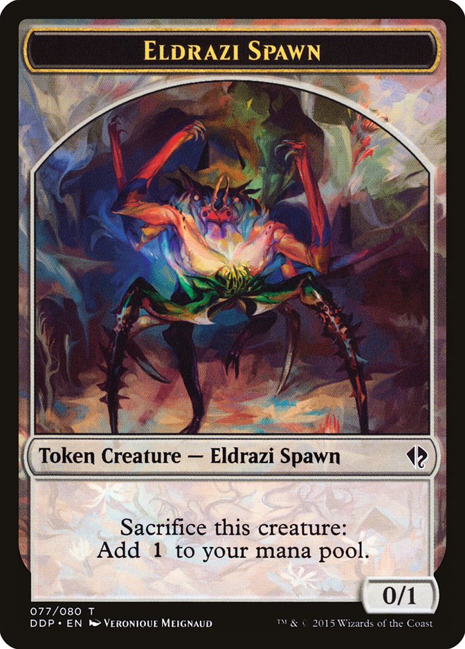 Eldrazi Spawn Token (077/080) [Duel Decks: Zendikar vs. Eldrazi] - Magic: The Gathering - Card Brawlers | Quebec | Canada |
