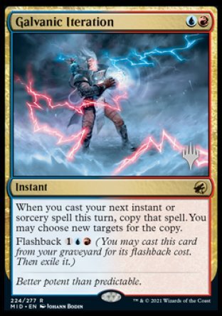 Galvanic Iteration (Promo Pack) [Innistrad: Midnight Hunt Promos] - Magic: The Gathering - Card Brawlers | Quebec | Canada |