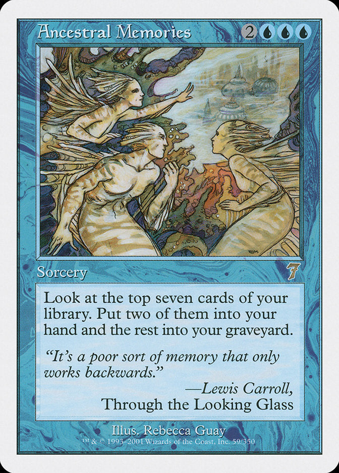 Ancestral Memories [Seventh Edition] - Magic: The Gathering - Card Brawlers | Quebec | Canada |