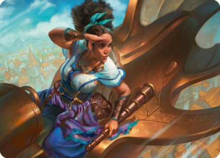 Talas Lookout Art Card [Dominaria United Art Series] - Magic: The Gathering - Card Brawlers | Quebec | Canada |