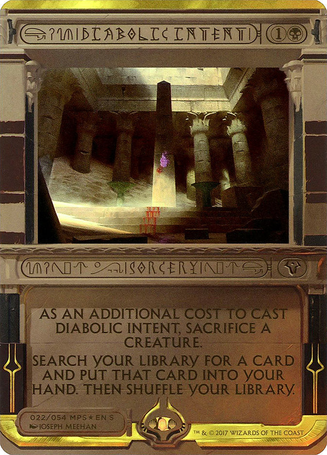 Diabolic Intent (Invocation) [Amonkhet Invocations] - Magic: The Gathering - Card Brawlers | Quebec | Canada |