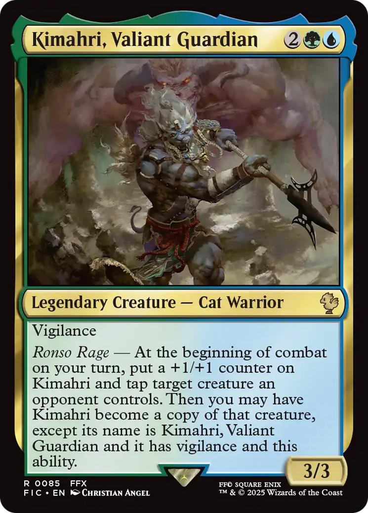 Kimahri, Valiant Guardian [FINAL FANTASY Commander] - Magic: The Gathering - Card Brawlers | Quebec | Canada |