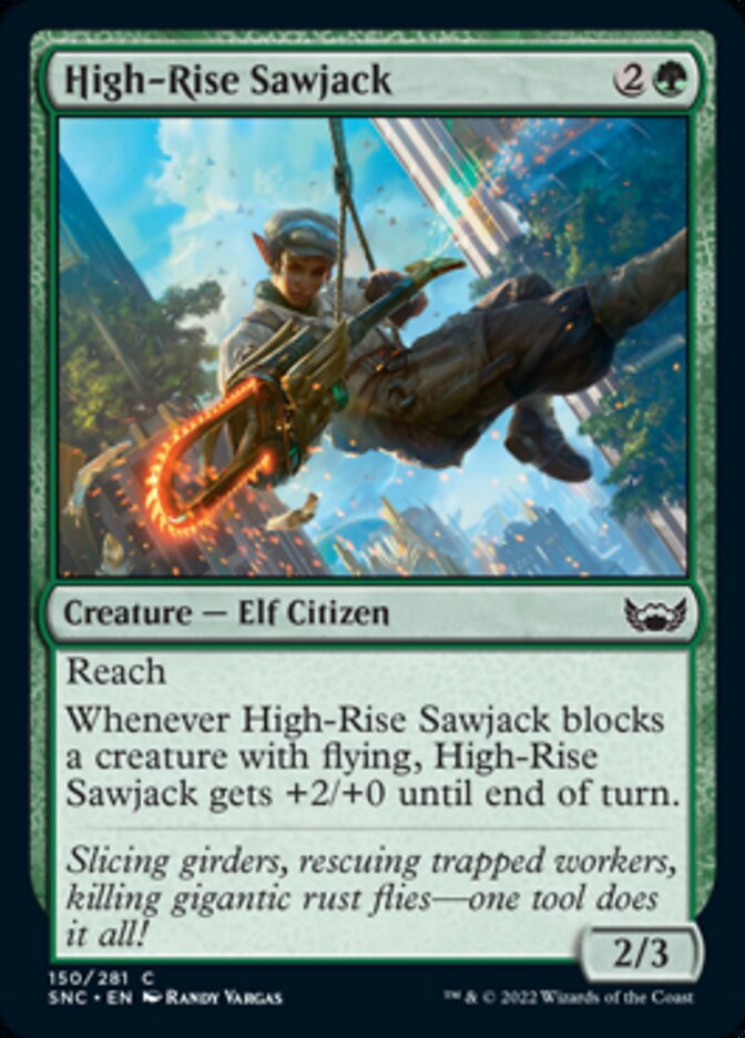 High-Rise Sawjack [Streets of New Capenna] - Magic: The Gathering - Card Brawlers | Quebec | Canada |