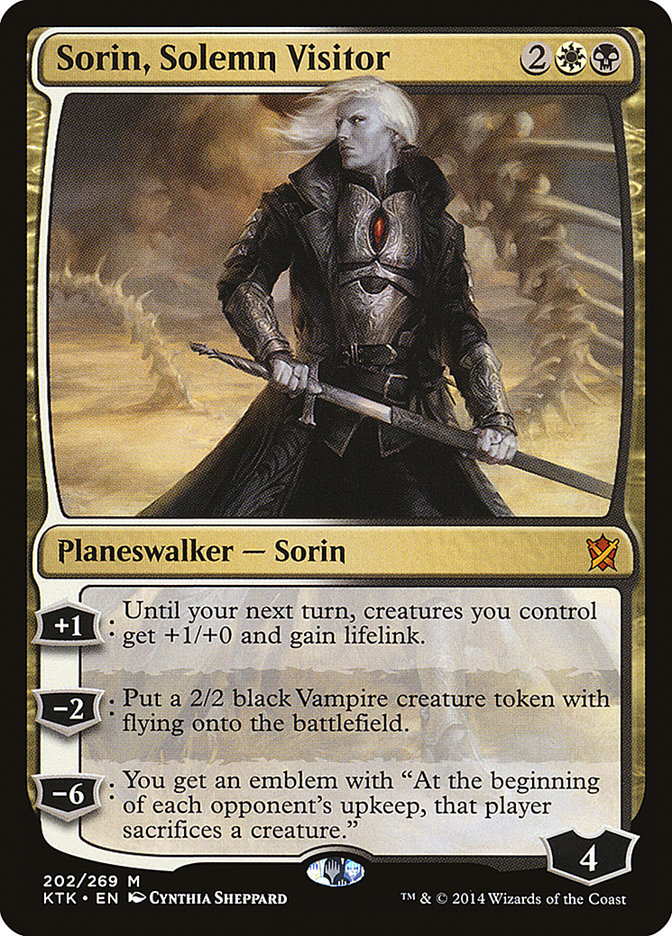 Sorin, Solemn Visitor [Khans of Tarkir] - Magic: The Gathering - Card Brawlers | Quebec | Canada |