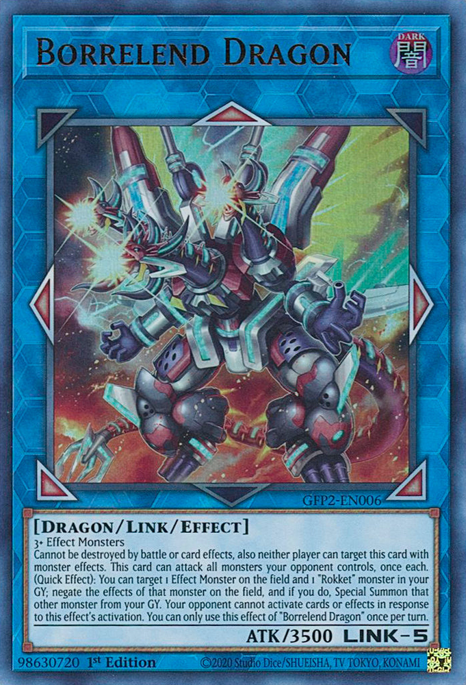 Dragon Borrelend [GFP2-EN006] Ultra Rare 