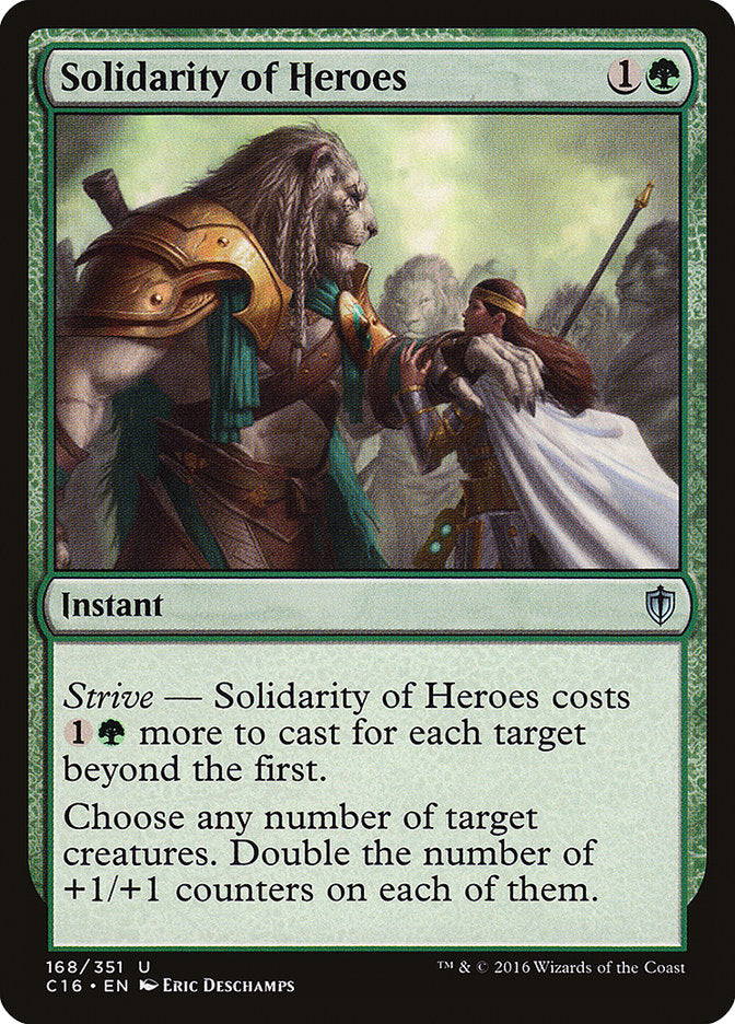 Solidarity of Heroes [Commander 2016] - Magic: The Gathering - Card Brawlers | Quebec | Canada |