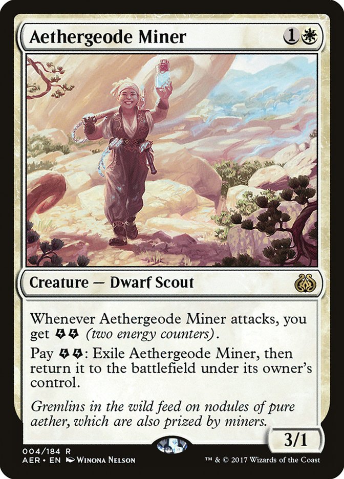 Aethergeode Miner [Aether Revolt] - Magic: The Gathering - Card Brawlers | Quebec | Canada |