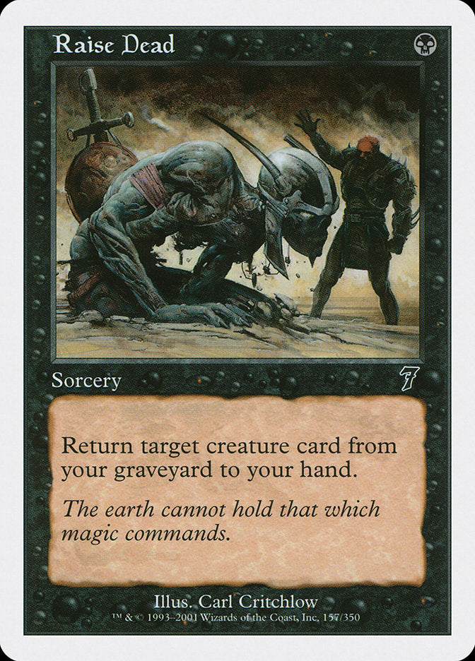 Raise Dead [Seventh Edition] - Magic: The Gathering - Card Brawlers | Quebec | Canada |