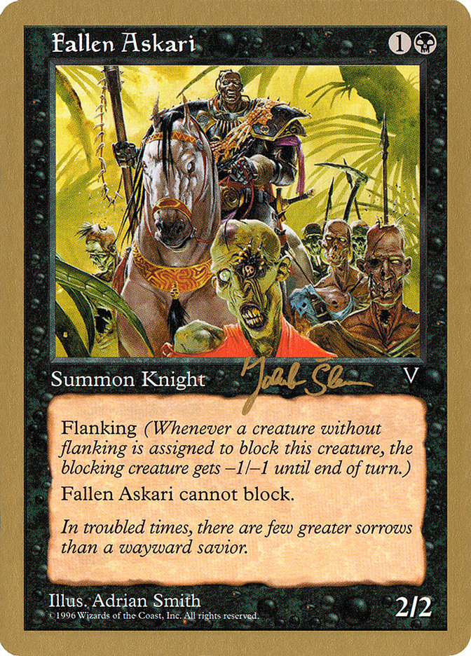 Fallen Askari (Jakub Slemr) [World Championship Decks 1997] - Magic: The Gathering - Card Brawlers | Quebec | Canada |