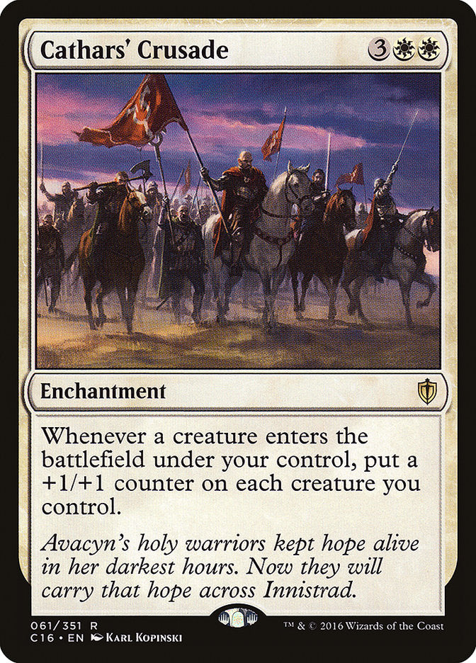 Cathars' Crusade [Commander 2016] - Magic: The Gathering - Card Brawlers | Quebec | Canada |