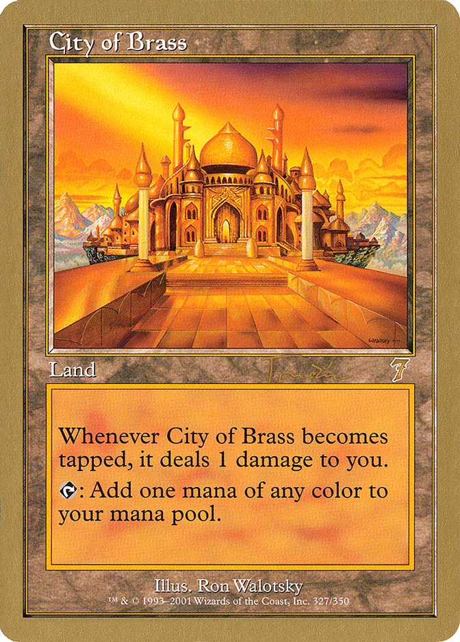 City of Brass (Jan Tomcani) [World Championship Decks 2001] - Magic: The Gathering - Card Brawlers | Quebec | Canada |