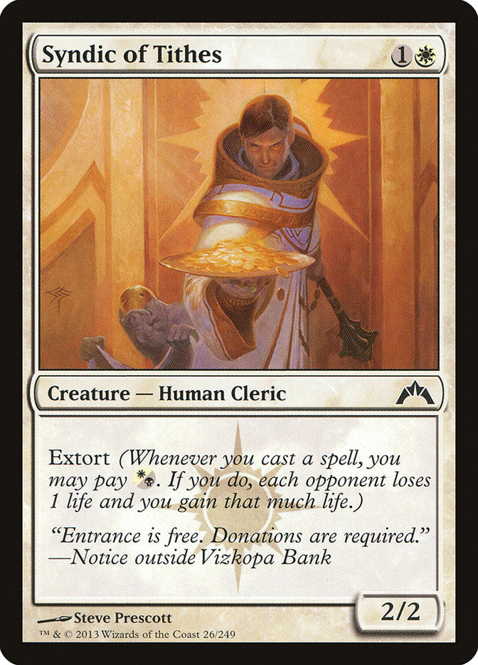 Syndic of Tithes [Gatecrash] - Magic: The Gathering - Card Brawlers | Quebec | Canada |