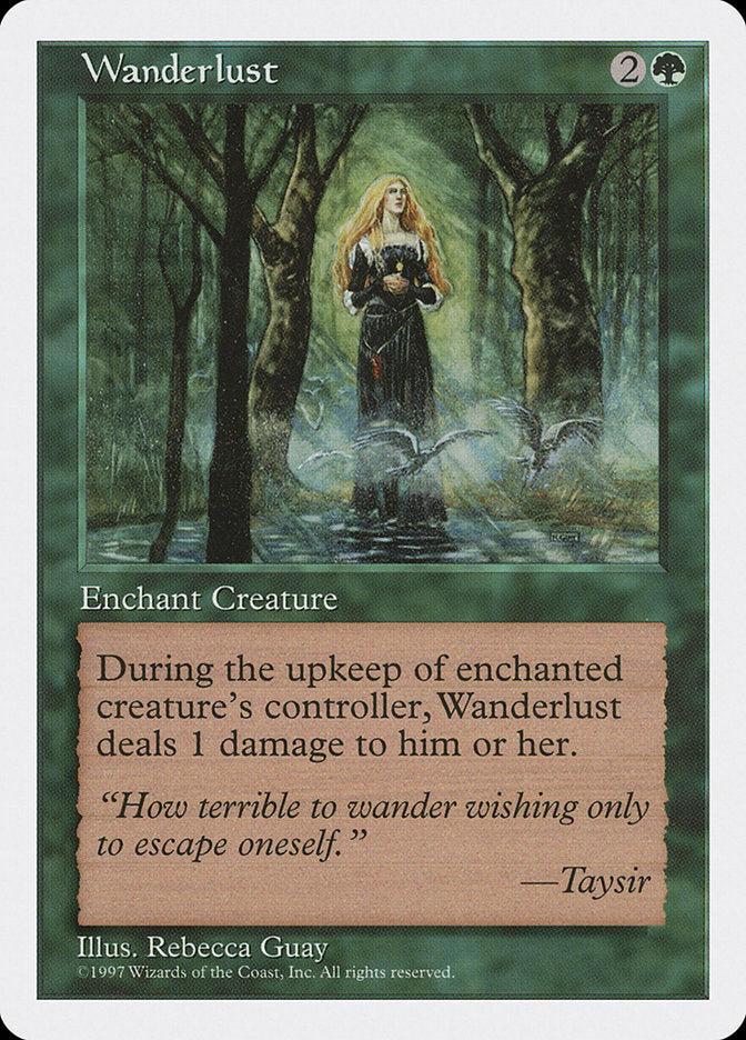 Wanderlust [Fifth Edition] - Magic: The Gathering - Card Brawlers | Quebec | Canada |