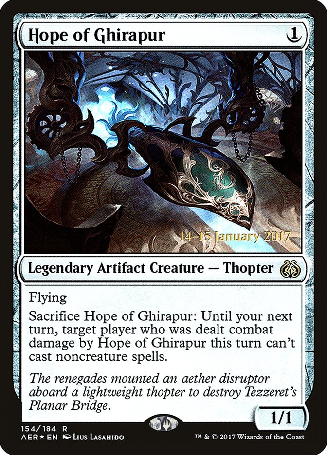 Hope of Ghirapur [Aether Revolt Prerelease Promos] - Magic: The Gathering - Card Brawlers | Quebec | Canada |