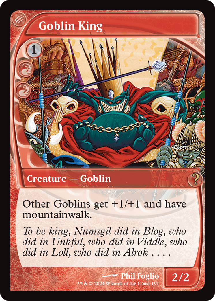 Goblin King (Future Sight) [Mystery Booster 2] - Magic: The Gathering - Card Brawlers | Quebec | Canada |