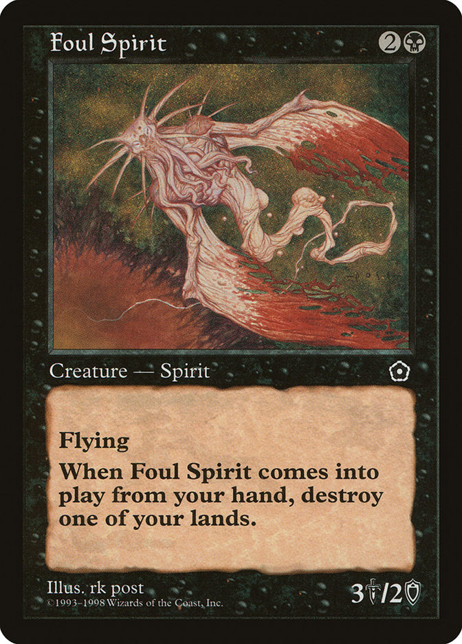Foul Spirit [Portal Second Age] - Magic: The Gathering - Card Brawlers | Quebec | Canada |