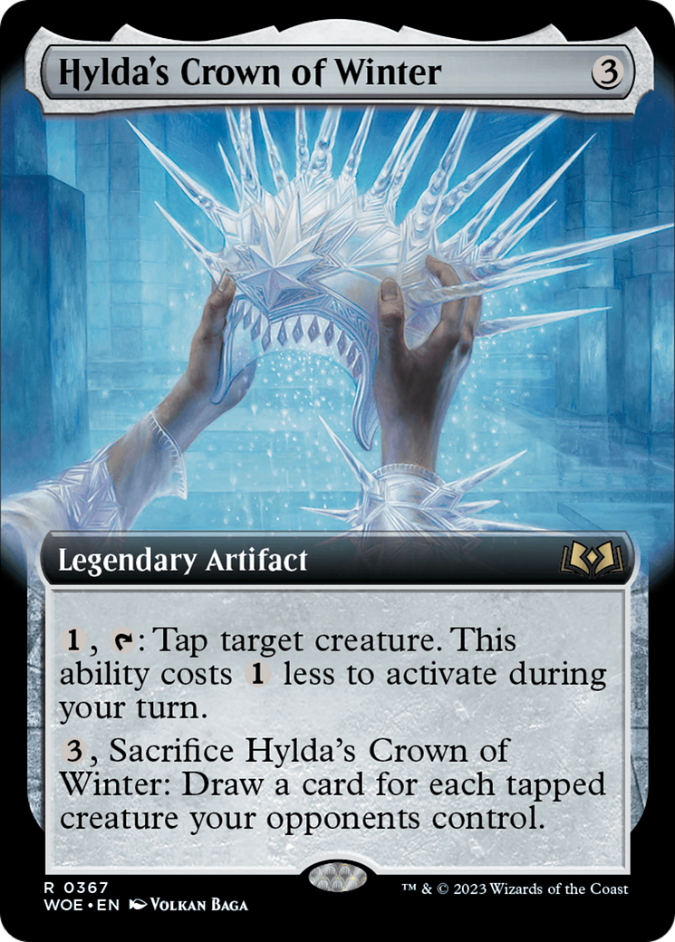 Hylda's Crown of Winter (Extended Art) [Wilds of Eldraine] - Magic: The Gathering - Card Brawlers | Quebec | Canada |