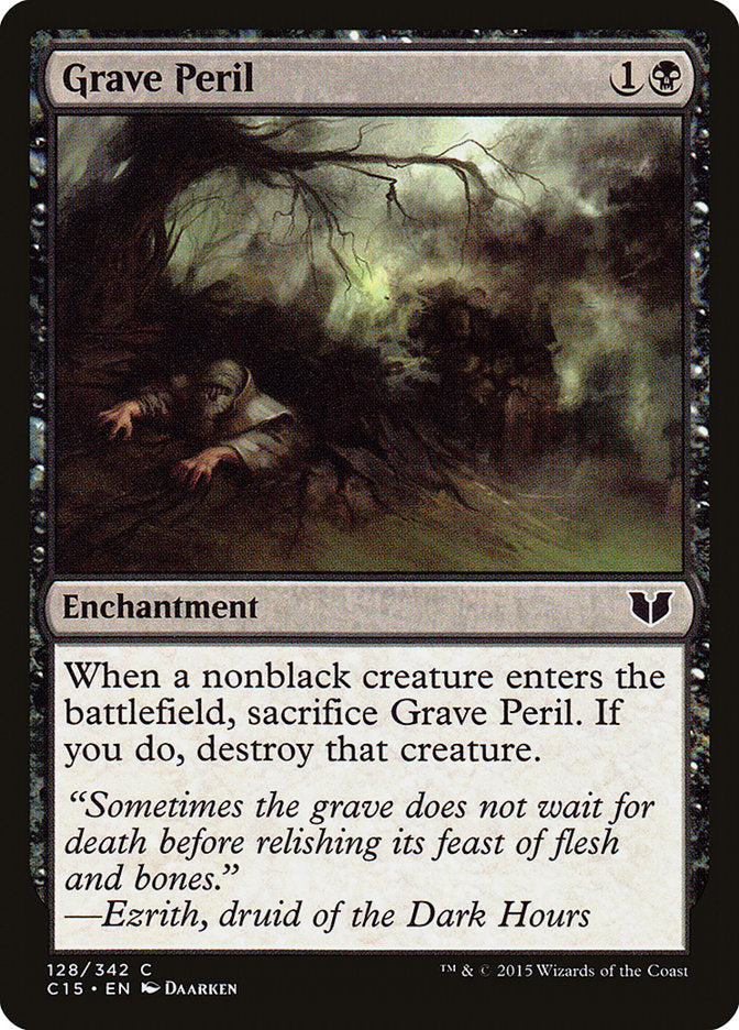 Grave Peril [Commander 2015] - Magic: The Gathering - Card Brawlers | Quebec | Canada |