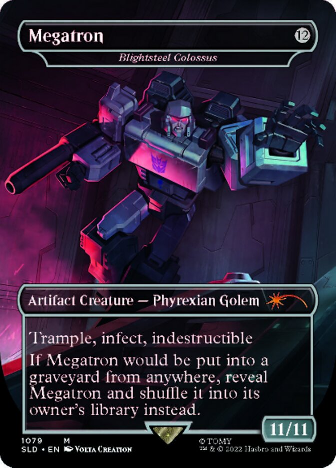 Blightsteel Colossus - Megatron (Borderless) [Secret Lair Drop Series] - Magic: The Gathering - Card Brawlers | Quebec | Canada |