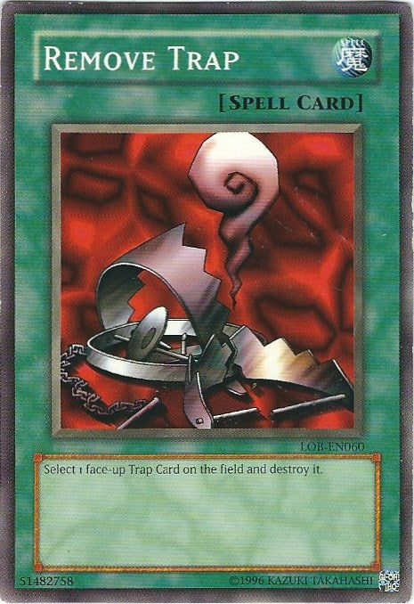 Remove Trap [LOB-EN060] Common - Yu-Gi-Oh! - Card Brawlers | Quebec | Canada |