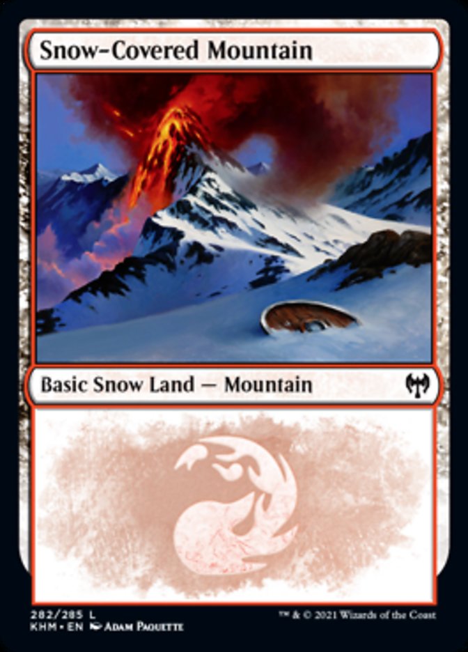 Snow-Covered Mountain (282) [Kaldheim] - Magic: The Gathering - Card Brawlers | Quebec | Canada |